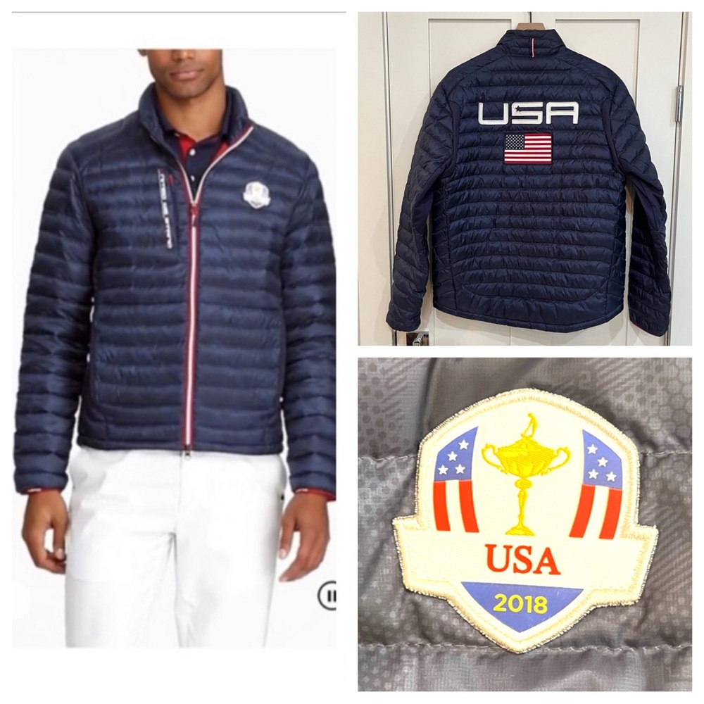 RLX 🇺🇸 2018 Ryder Cup Golf Ralph Lauren National Team Issued Down Puffer Jacket